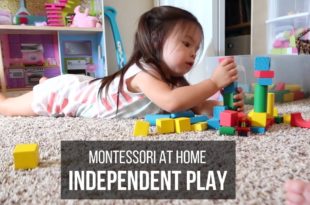 MONTESSORI AT HOME: Independent Play Discover 5 practical tips that you can start using now to help your baby or young child learn how to play independently.