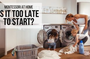MONTESSORI AT HOME: ...Is It Too Late to Start?