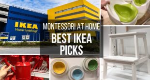 MONTESSORI AT HOME: BEST IKEA PICKS // Discover the best budget-friendly options available at Ikea that would be useful for a Montessori home, including a wide selection of toys, activities, practical life materials, storage options, and furniture!
