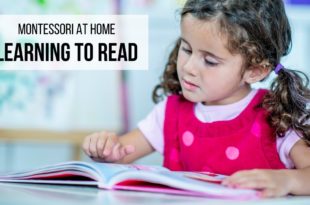 MONTESSORI AT HOME: Learning to Read