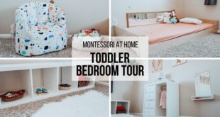 MONTESSORI AT HOME: Montessori Toddler Bedroom Tour