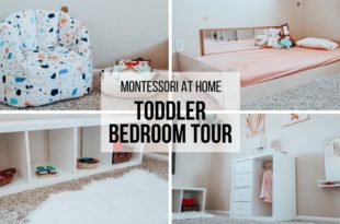 MONTESSORI AT HOME: Montessori Toddler Bedroom Tour