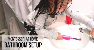 MONTESSORI AT HOME: Toddler Bathroom Setup