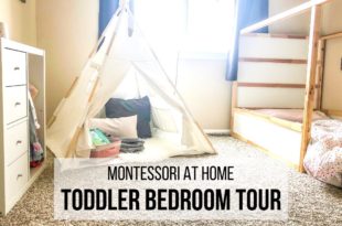 MONTESSORI TODDLER BEDROOM TOUR   Come along for an updated tour of Kylie's toddler bedroom, now that she is 2 years old, for simple design ideas on how to set up a Montessori bedroom for toddlers! Included in the tour are EASY Ikea hacks for both a Montessori floor bed and a DIY Montessori wardrobe.
