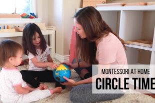 MONTESSORI AT HOME: Montessori Circle Time Learn about the purpose of circle time, types of activities that can be incorporated, and watch a real life example of circle time with a preschooler and toddler in a Montessori homeschool setting.