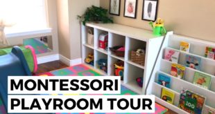 Montessori Playroom Tour | 16 Month Old Update! Ashley gives you an inside look at the design and organization of her daughter Kylie's Montessori playroom now that she's a full-fledged toddler! (And stay tuned to see Kylie in action in her playroom near the end of the video... TOO cute to miss!)