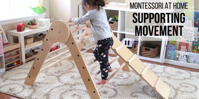 MONTESSORI AT HOME: Supporting Movement & Gross Motor Skills Discover how you can support the young child during their sensitive period for movement through a variety of simple and engaging gross motor activities.