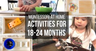 MONTESSORI AT HOME: Practical Life for Toddlers Ashley shares lots of examples of Montessori practical life activities that you can do with your own toddler at home